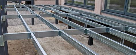 decking metal brackets|galvanised subframe for decks.